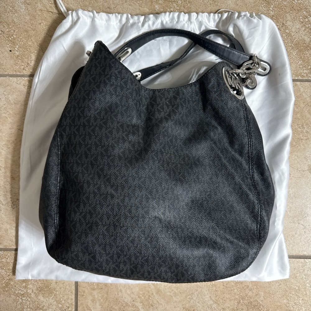 MICHAEL Michael Kors Black Hobo Bag